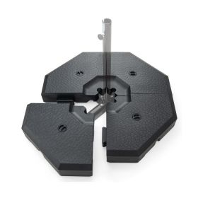 4 Pieces Patio Cantilever Offset Umbrella Weights Base Plate Set