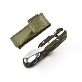 Multifunctional Outdoor Camping Detachable Folding Tableware (Color: As pic show, Type: Style B)